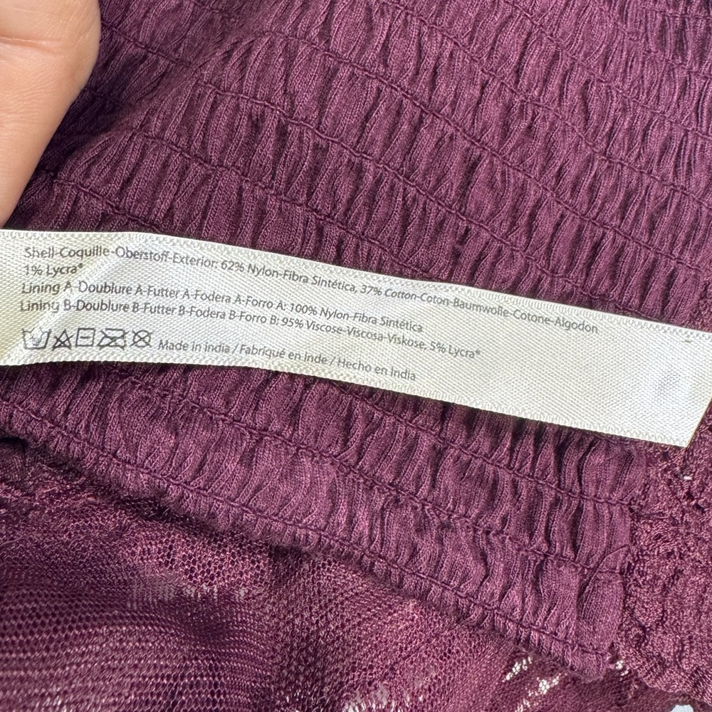 NWT Free People Intimately FP Amina Longline Bralette - Picture 9 of 9